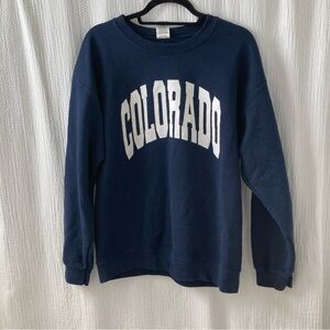 Dark Blue Gildan ‘Colorado' Sweatshirt